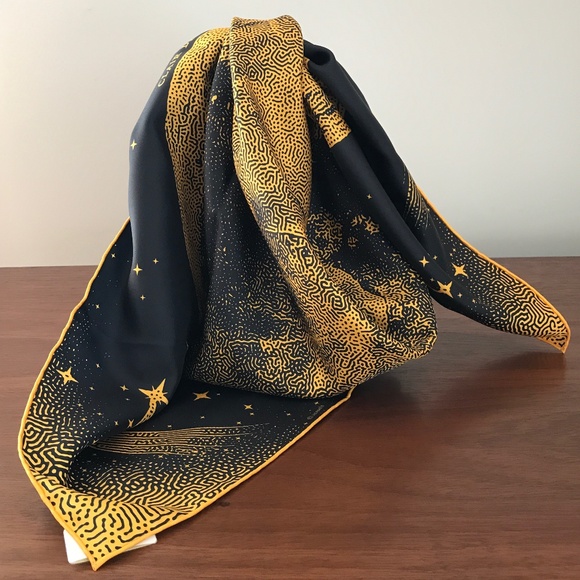 HERMES CLAIRE DE LUNE SCARF DOUBLE FACE NWT - Picture 6 of 16